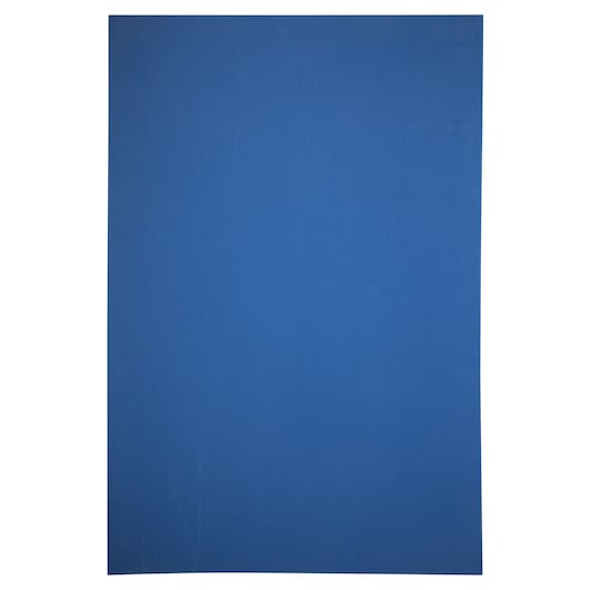 PROTO DIYBL photography blue backdrop, straight-on angle on white background.