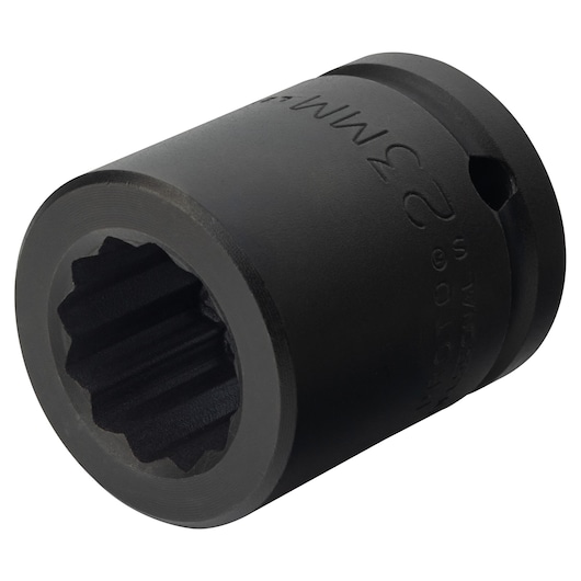 3/4 in. Drive 23mm 12-Point Impact Socket