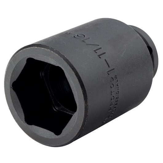 3/4 in. Drive 1-11/16 in. 6-Point Deep Impact Socket