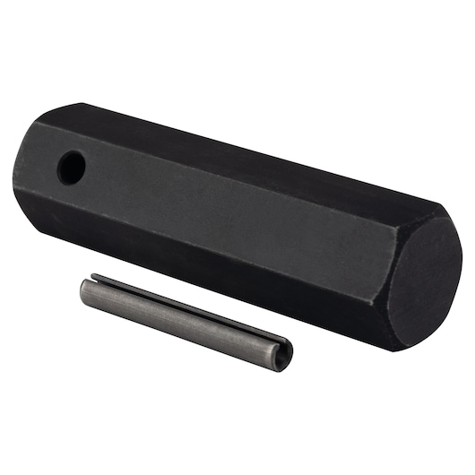 PROTO J075901RK black hex tool with steel pin, product photography on white background.