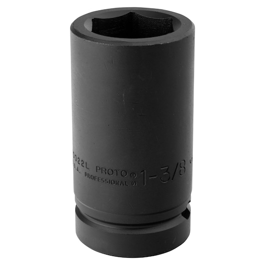 1 in. Drive 3/8 in. 6-Point Deep Impact Socket