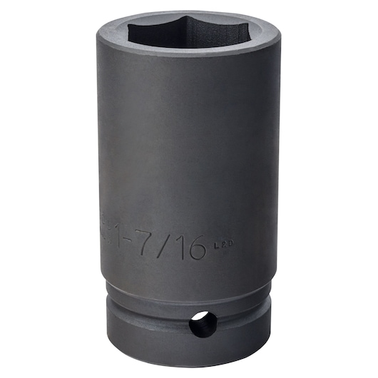 1 in. Drive 7/16 in. 6-Point Deep Impact Socket