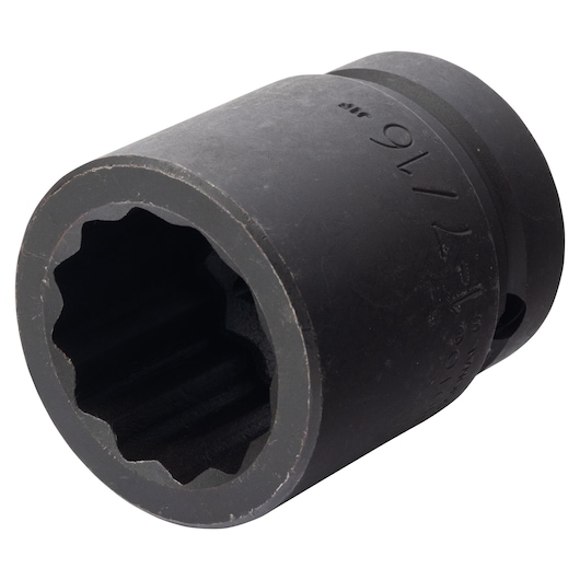 1 in. Drive 1-7/16 in. 12-Point Impact Socket
