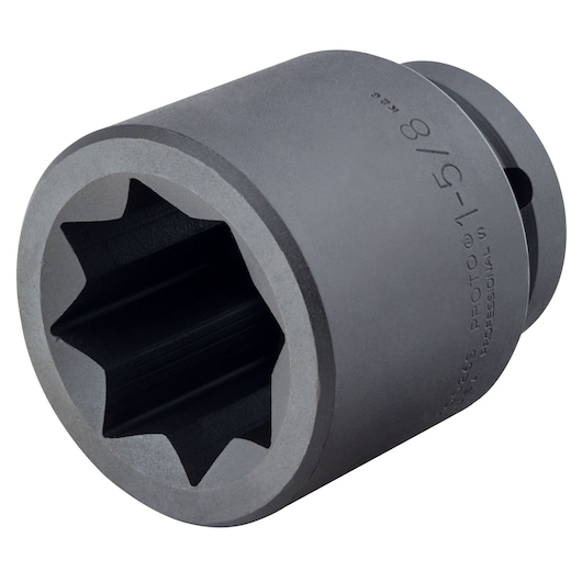 PROTO J10026S socket tool, black finish, photography on white background, angled view.