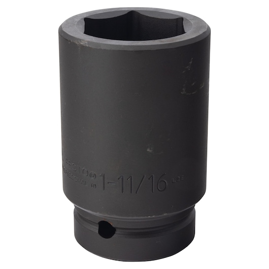 1 in. Drive 1-11/16 in. 6-Point Deep Impact Socket