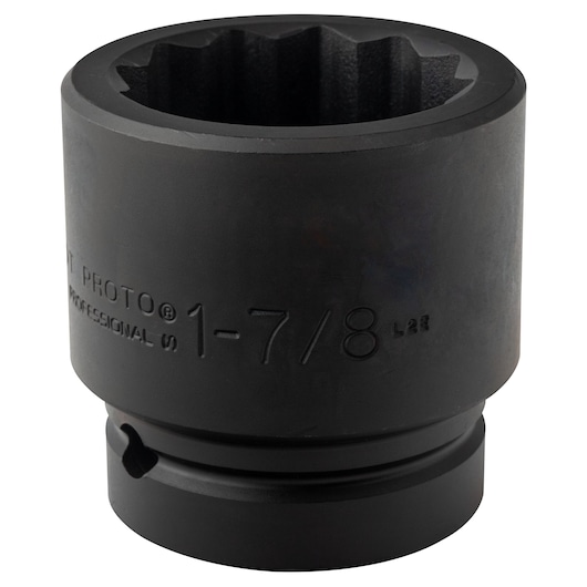 1 in. Drive 1-7/8 in. 12-Point Impact Socket