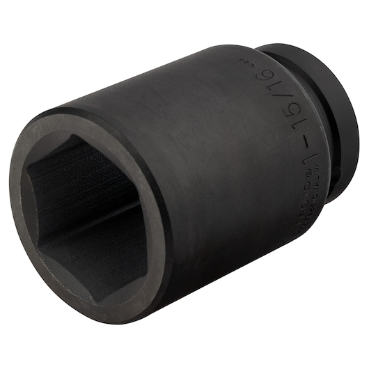 1 in. Drive 1-15/16 in. 6-Point Deep Impact Socket