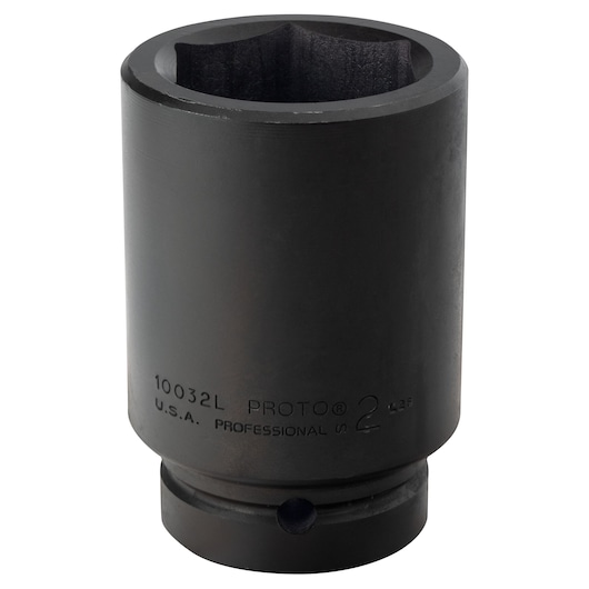 1 in. Drive 2 in. 6-Point Deep Impact Socket