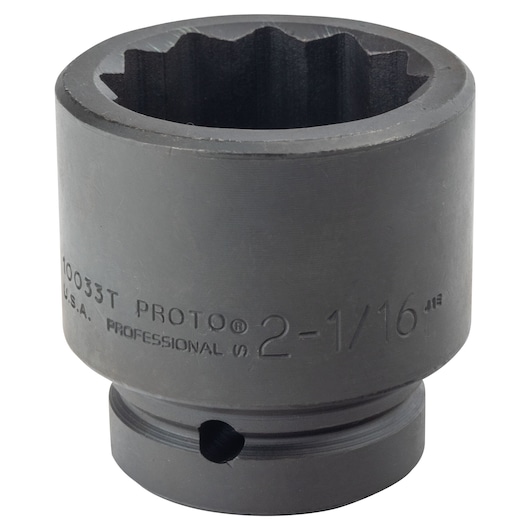 1 in. Drive 2-1/16 in. 12-Point Impact Socket