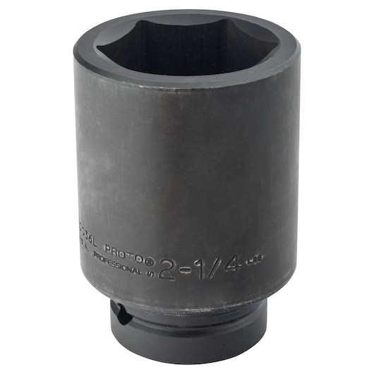 1 in. Drive 2-1/4 in. 6-Point Deep Impact Socket