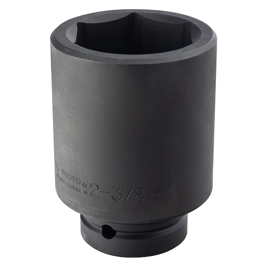 1 in. Drive 2-3/8 in. 6-Point Deep Impact Socket
