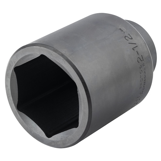 1 in. Drive 2-1/2 in. 6-Point Deep Impact Socket