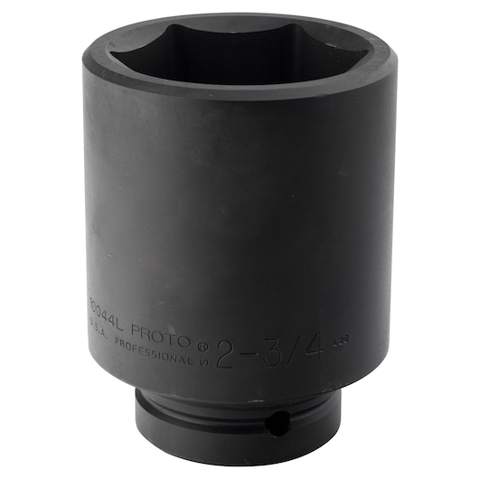1 in. Drive 2-3/4 in. 6-Point Deep Impact Socket