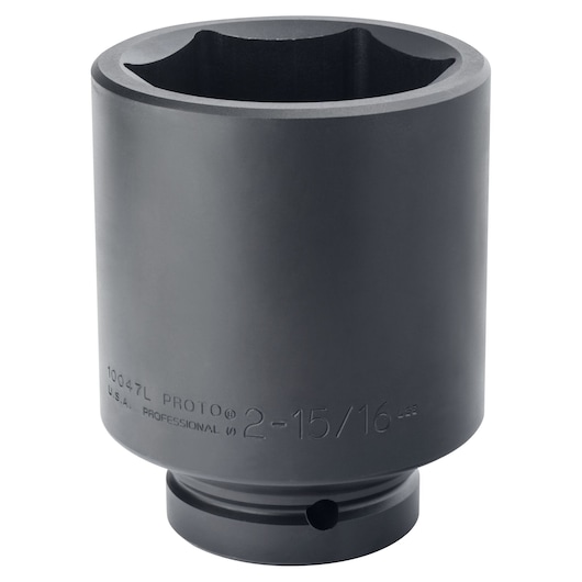1 in. Drive 2-15/16 in. 6-Point Deep Impact Socket