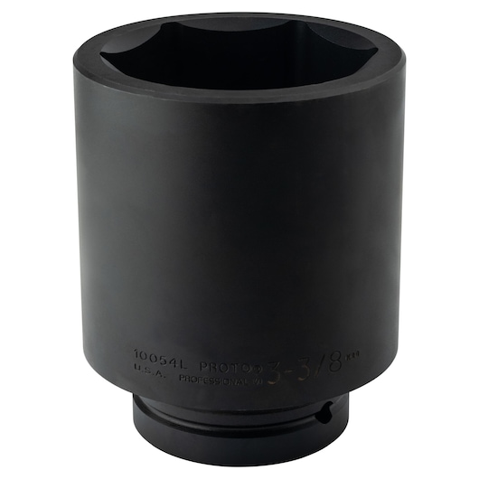 1 in. Drive 3-3/8 in. 6-Point Deep Impact Socket