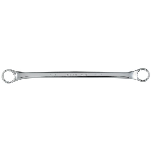 1-1/16 in. x 1-1/8 in. 12-Point Full Polish Offset Box Wrench