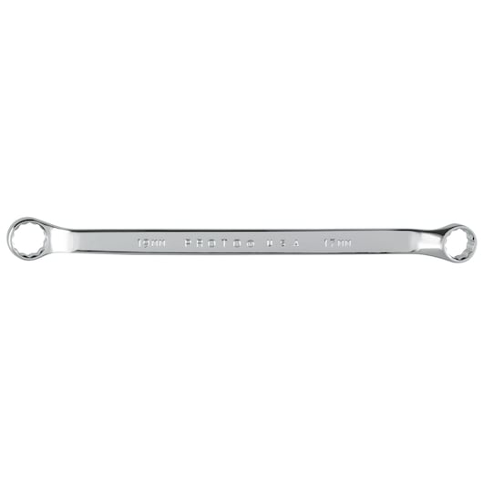 PROTO J1065M box end wrench, 19mm x 17mm, chrome finish, product photo on white background.
