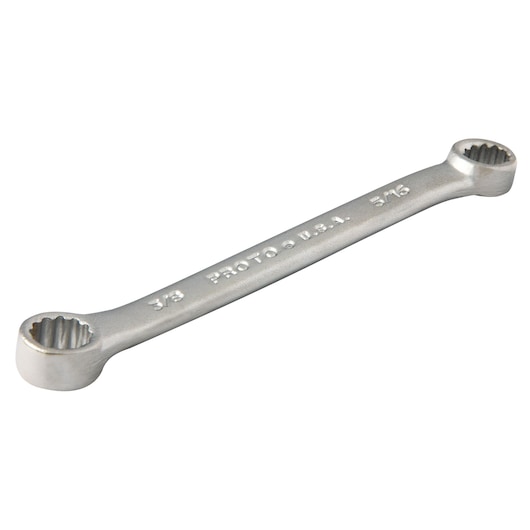 5/16 in. x 3/8 in. 12-Point Short Satin Double Box Wrench
