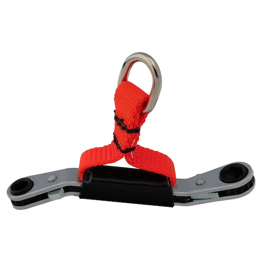 1/4 in. x 5/16 in. 6-Point Tethered Double Box Ratcheting Offset Wrench