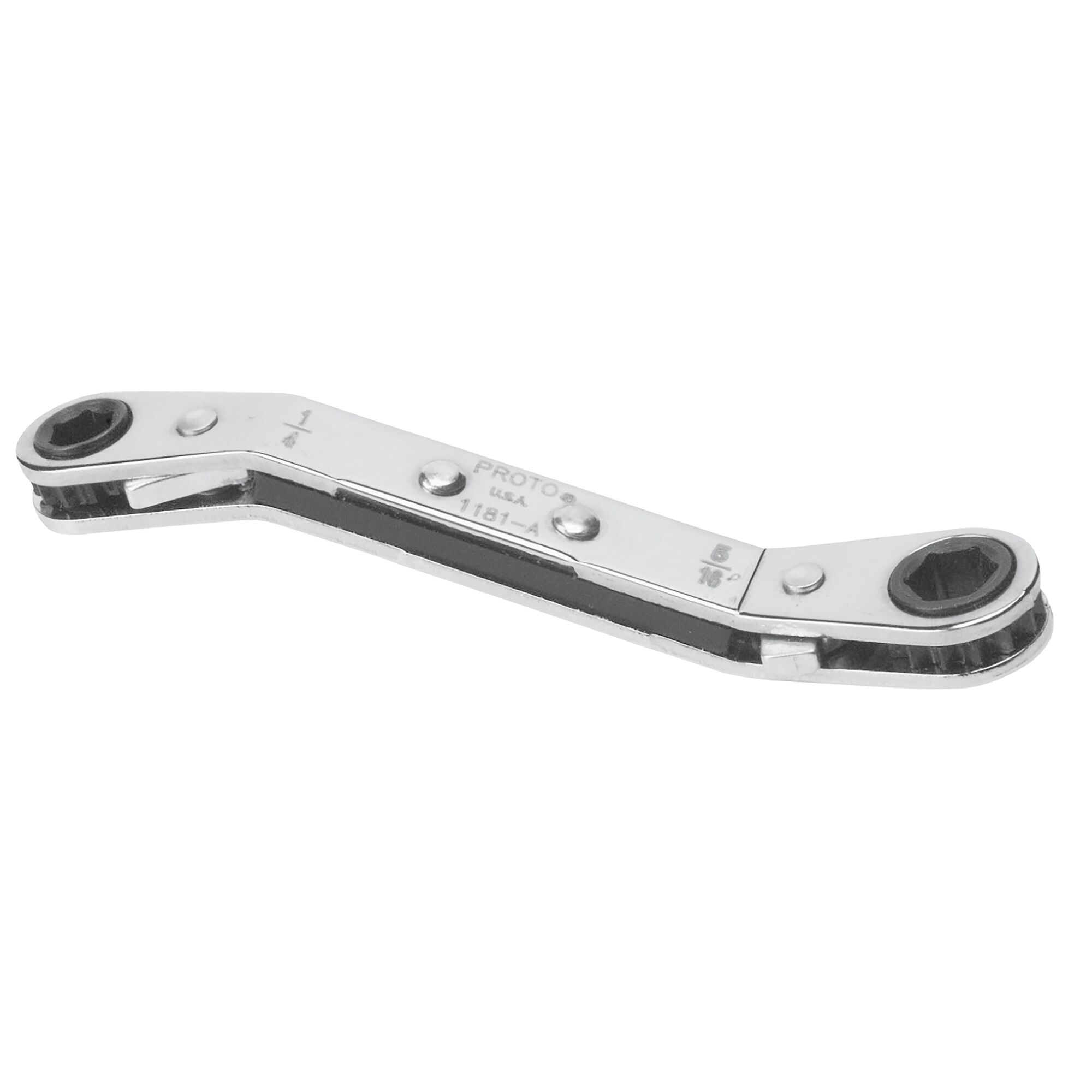 1/4 in. x 5/16 in. 6-Point Offset Reversible Ratcheting Double Box
