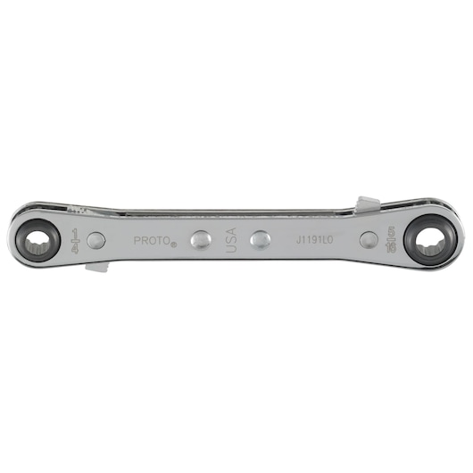 PROTO® 1/4 in. x 5/16 in. 12-Point Reversible Ratchet Double Box Wrench