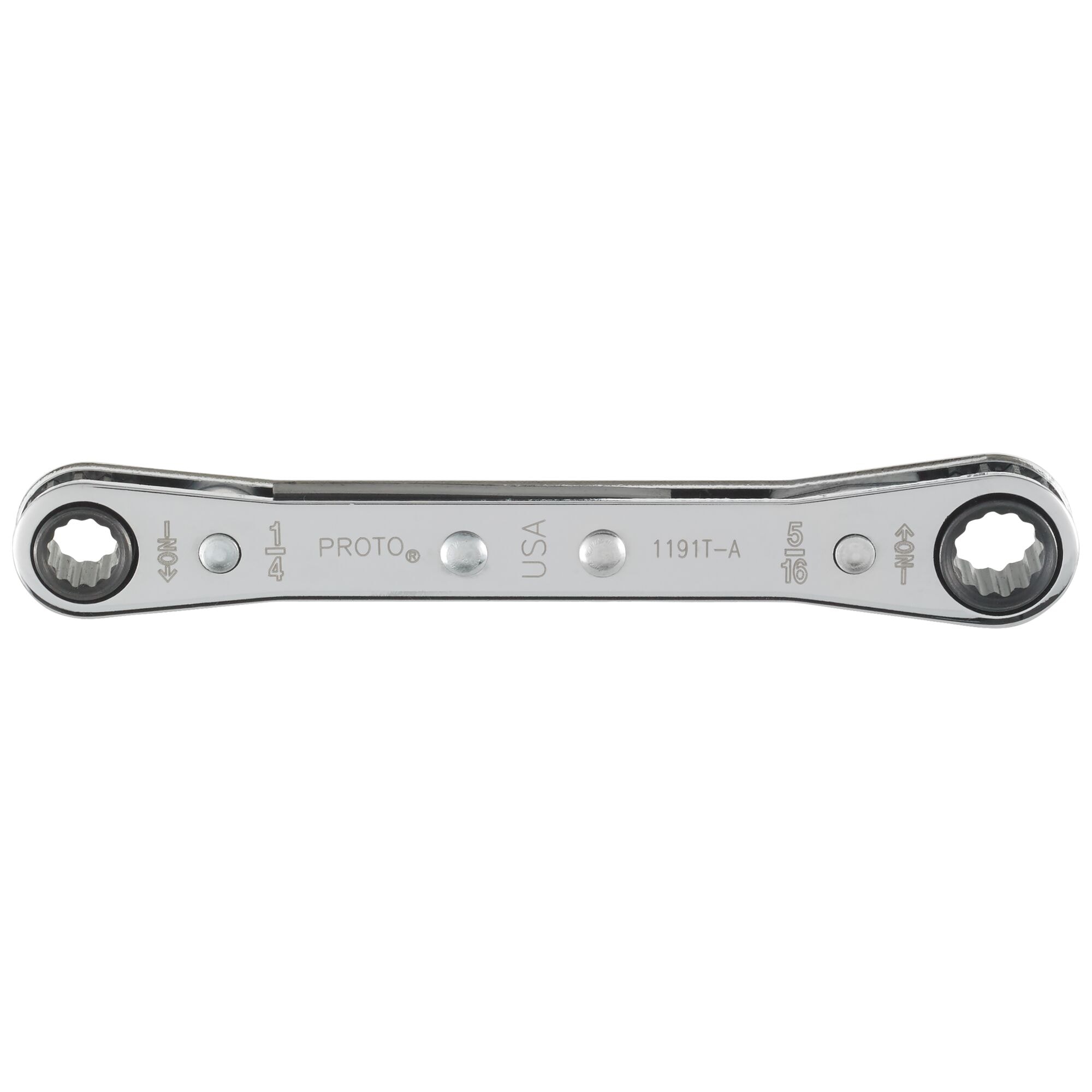 1/4 in. x 5/16 in. 12-Point Ratcheting Double Box Wrench | PROTO