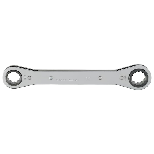 5/8 in. x 11/16 in. 12-Point Double Box Ratchet Wrench