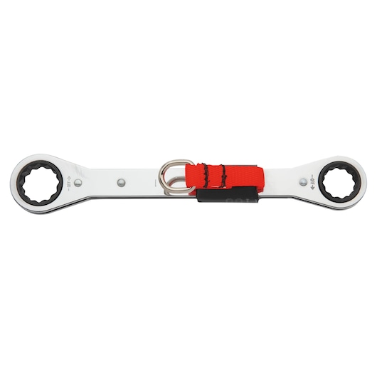 3/4 in. x 7/8 in. 12-Point Double Box Tether-Ready Ratchet Wrench