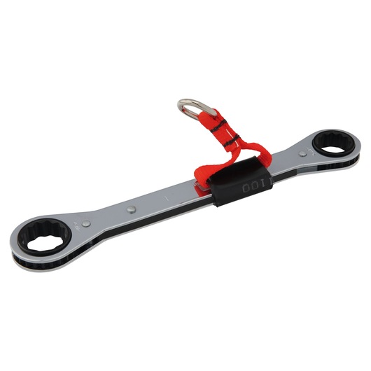 3/4 in. x 7/8 in. 12-Point Double Box Tether-Ready Ratchet Wrench