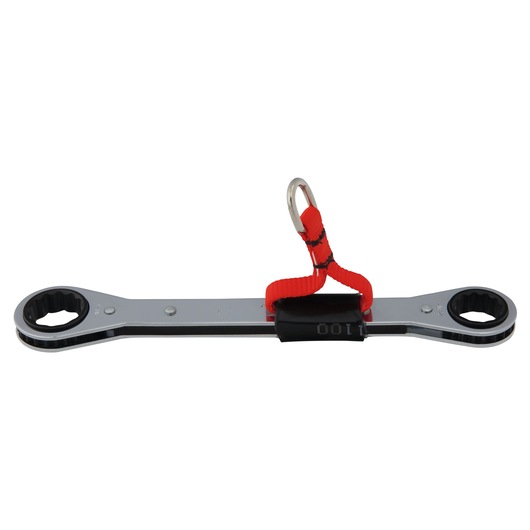 3/4 in. x 7/8 in. 12-Point Double Box Tether-Ready Ratchet Wrench