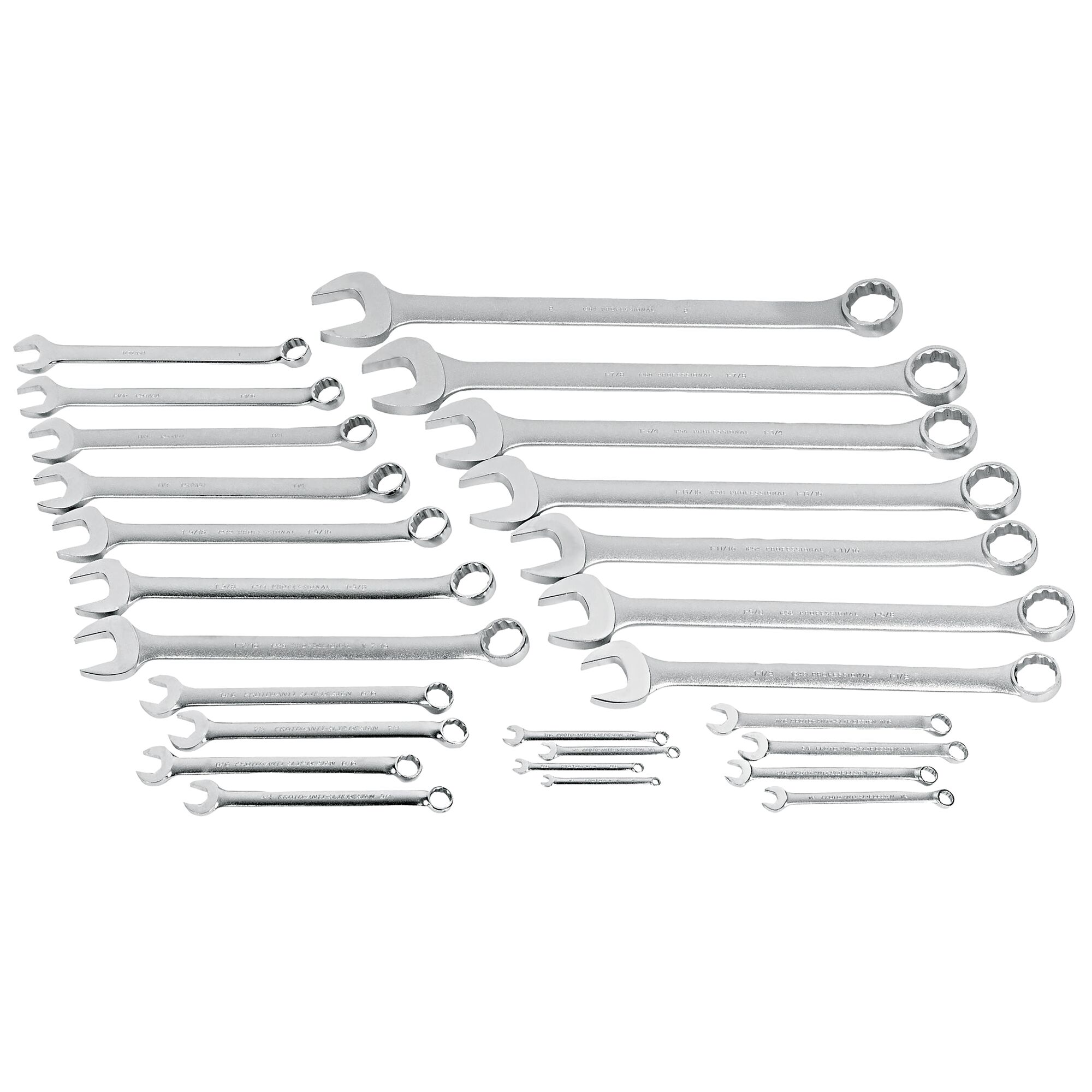 「ヌッシー様」専用 12-Point Satin Combination Wrench Set (26 pc.) | PROTO