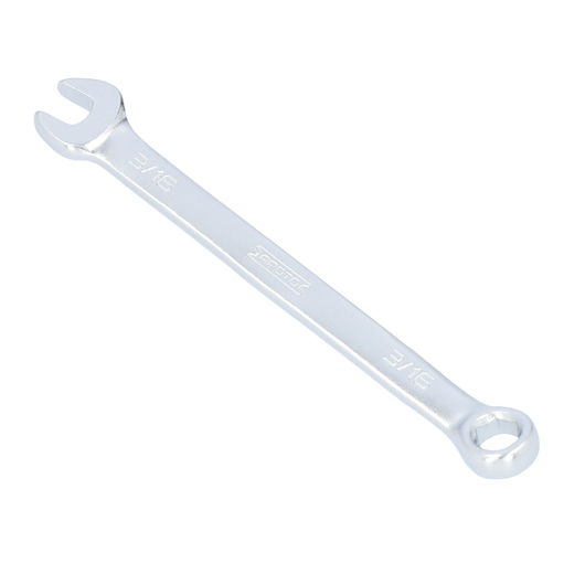 PROTO J1206EFM chrome combination wrench with open and box ends, product photo on white background.