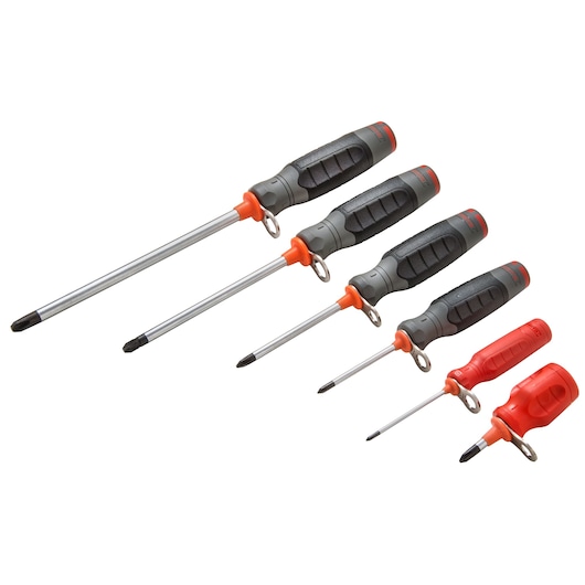 DURATEK™ Phillips Screwdriver Set (6 pc.)