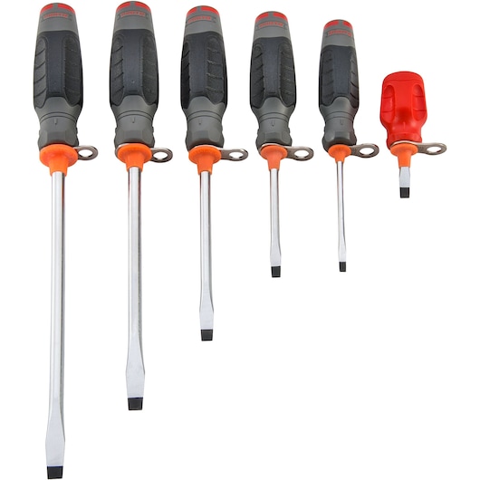 Duratek™ Slotted Screwdriver Set (6 pc.)
