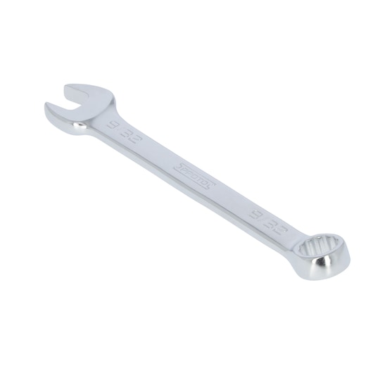 PROTO J1209EFM combination wrench 9/32 inch, chrome finish, angled view on white background.