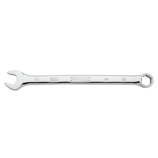 9mm 6-Point Full Polish Combination Wrench
