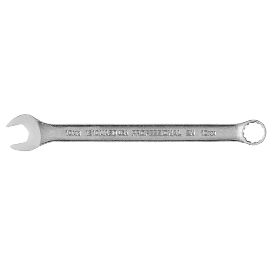 PROTO J1210MASD combination wrench, silver finish, 10mm size, flat side view, white background.