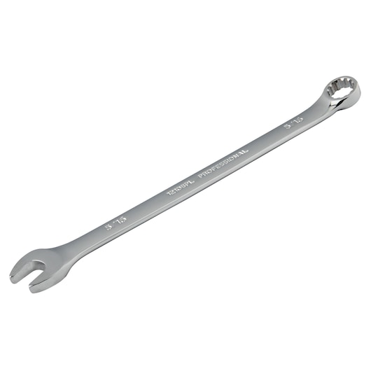PROTO J1210SPL chrome combination wrench with open and box ends, product photography on white background.