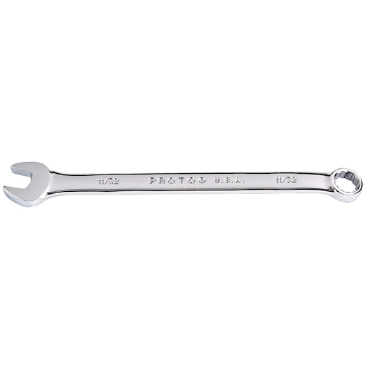 11/32 in. 12-Point Full Polish Combination Wrench