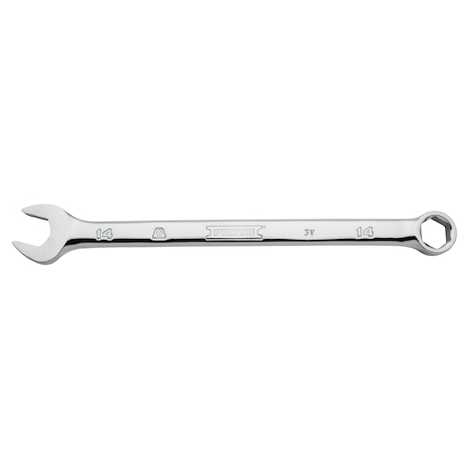 14mm 6-Point Full Polish Combination Wrench