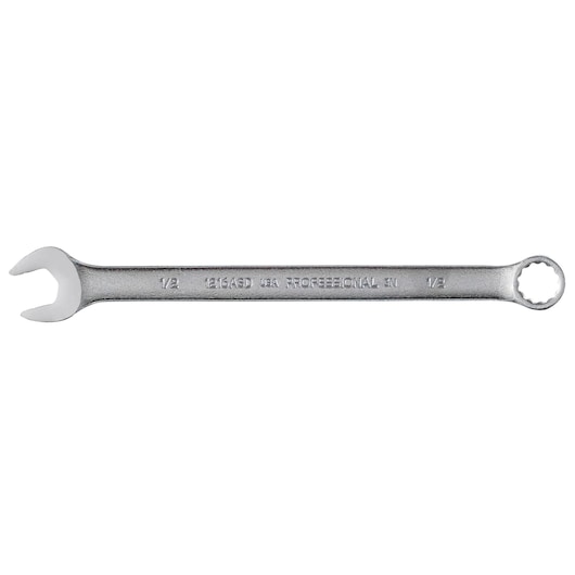1/2 in. 12-Point Satin Combination Wrench