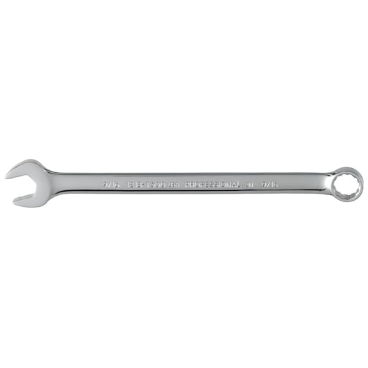PROTO J1218-T500 combination wrench in polished chrome, product photography on white background.