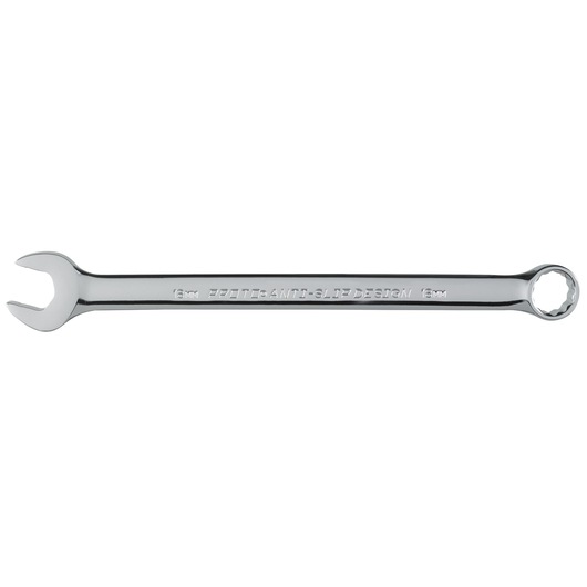PROTO J1218M-T500 combination wrench, chrome finish, 13mm, product photo on white background