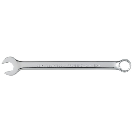 PROTO J1222M-T500 combination wrench, silver, photographed on white background, tool category.