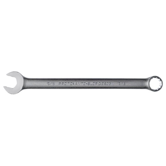 PROTO J1226ASD combination wrench with open and box end, silver finish, product photography on white background.