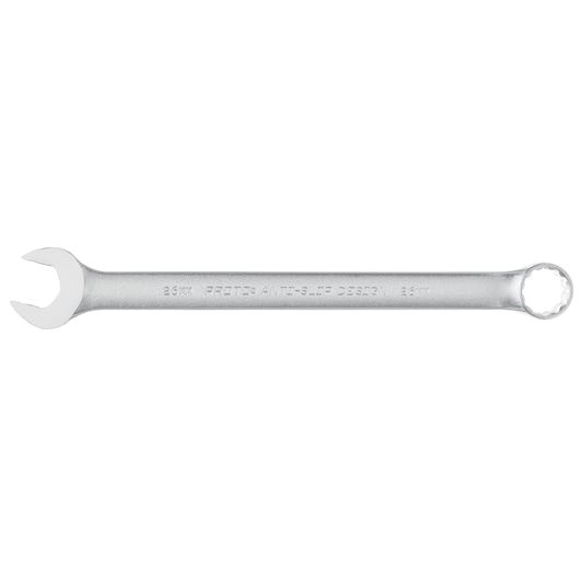 PROTO J1226MASD combination wrench, silver, 26mm size, shown flat on white background.