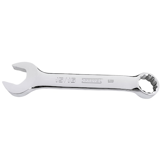 PROTO J1230S combination wrench 15/16 inch chrome, side angle on white background.