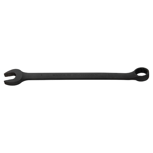 PROTO J1232BASD black combination wrench front view on white background.