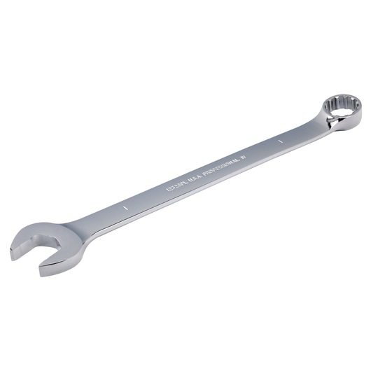 PROTO J1232SPL chrome combination wrench, angled photo on white background.