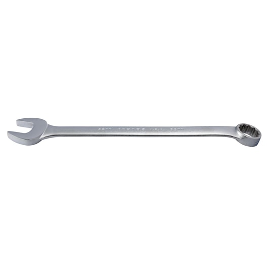 PROTO J1236M combination wrench, silver, front angle, chrome finish, hand tool